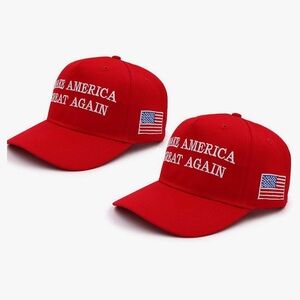 Red Make America Great Again Caps